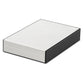 Seagate One Touch - External Hard Drive in Silver - 4 TB