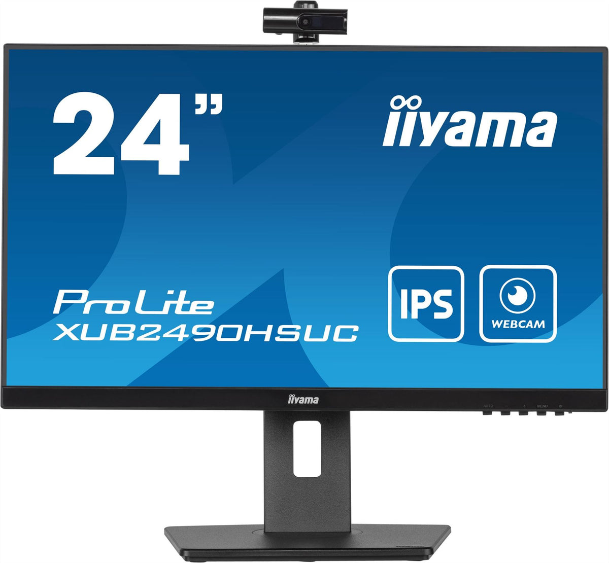 iiyama ProLite 60.5 cm (23.8") 1920 x 1080 pixels Full HD LED Black Monitor
