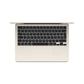 Apple MacBook Air Laptop - 34.5 cm (13.6") - Apple M3 - 8GB RAM - 512GB SSD - Wi-Fi 6E - macOS Sonoma - Starlight