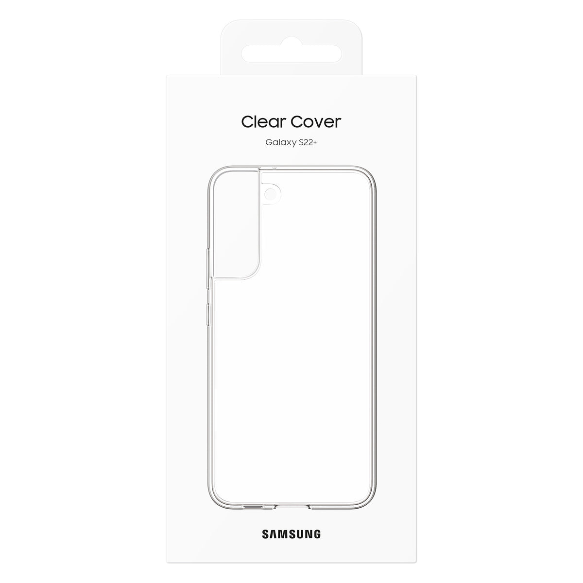 Samsung Clear Cover for Galaxy S22+ in Transparent