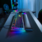Razer BlackWidow V4 - USB Wired RGB Mechanical Gaming Keyboard in Black (QWERTY UK)