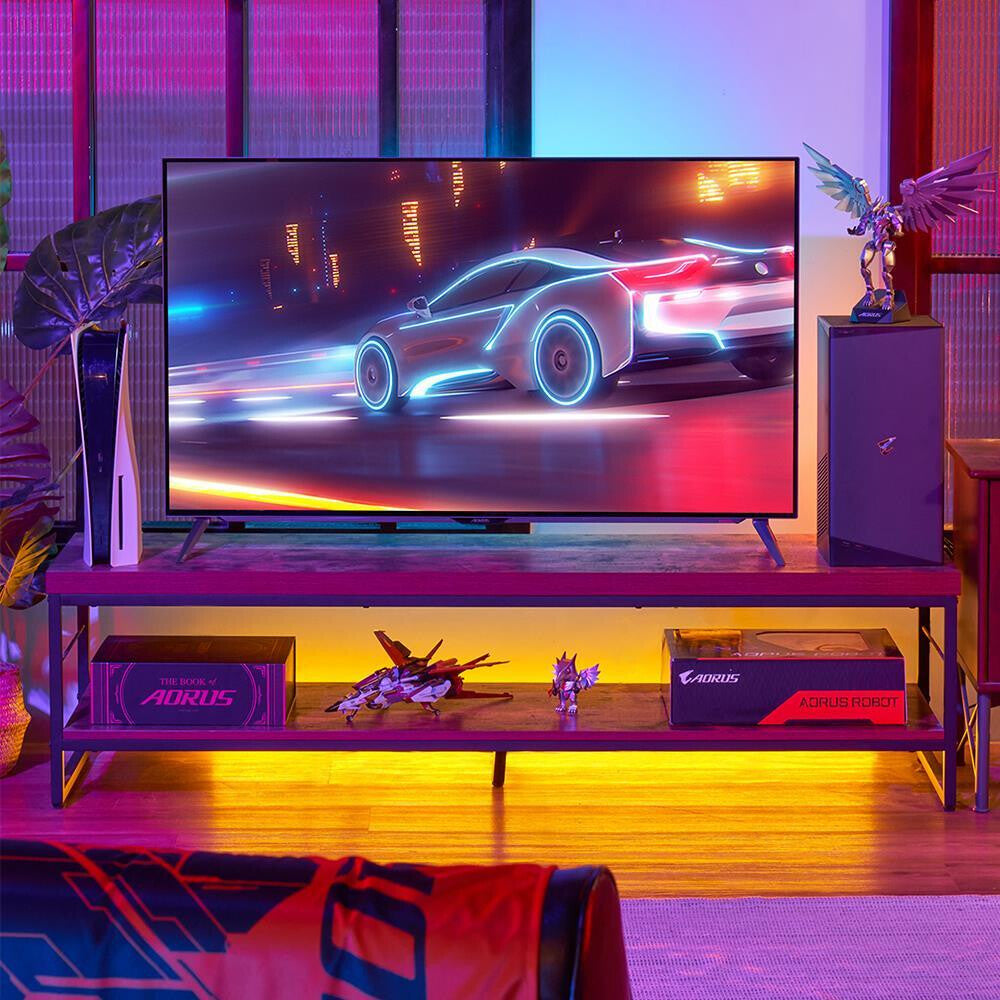 Gigabyte AORUS FO48U - 120.7 cm (47.5") - 3840 x 2160 pixels 4K Ultra HD OLED Monitor