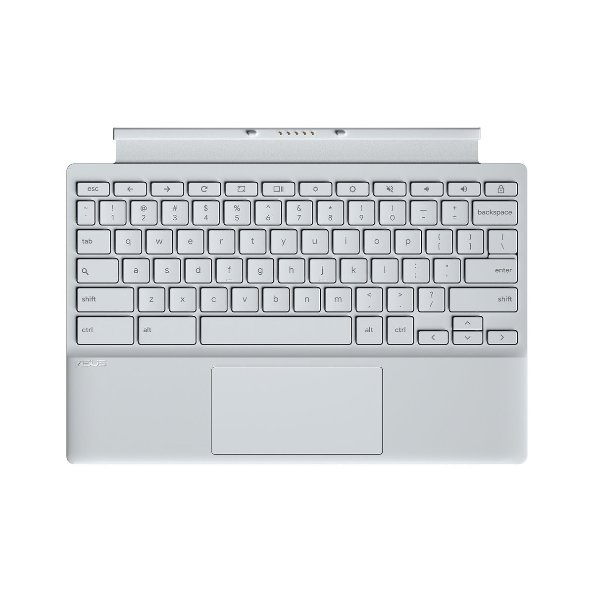 ASUS Chromebook - 26.7 cm (10.5&quot;) - Touchscreen - MediaTek Kompanio 520 - 4 GB LPDDR4x-SDRAM - 64 GB eMMC - Wi-Fi 6 - ChromeOS - Silver