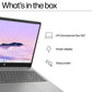 HP Chromebook Plus - 39.6 cm (15.6") - Intel® Core™ i3-N305 - 8 GB LPDDR5-SDRAM - 256 GB Flash - Wi-Fi 6 - ChromeOS - Silver