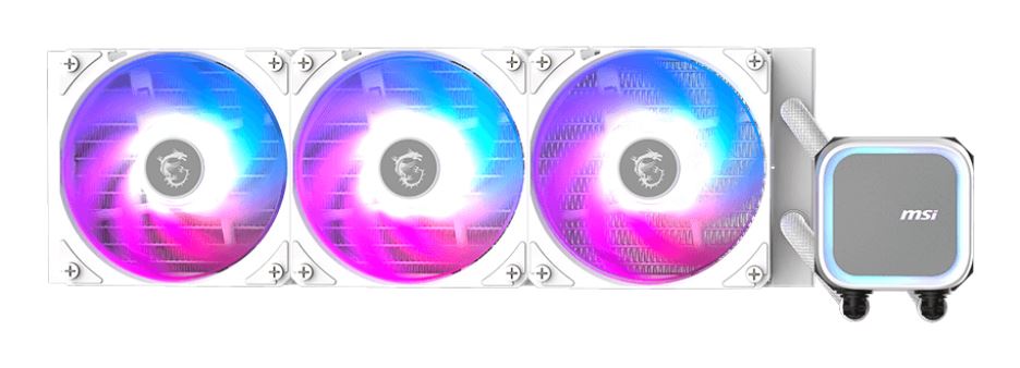 MSI MAG CORELIQUID A13 - All-in-one Liquid Processor Cooler in White - 360mm