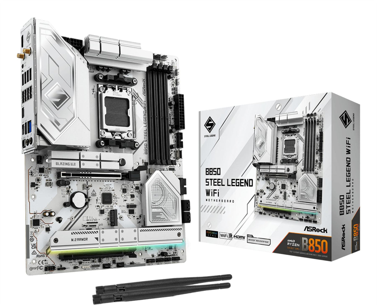 Asrock B850 Steel Legend WiFi AMD B850 Socket AM5 ATX