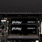 Kingston Technology FURY Impact - 16 GB 1 x 16 GB 2666MT/s DDR4 SO-DIMM memory module
