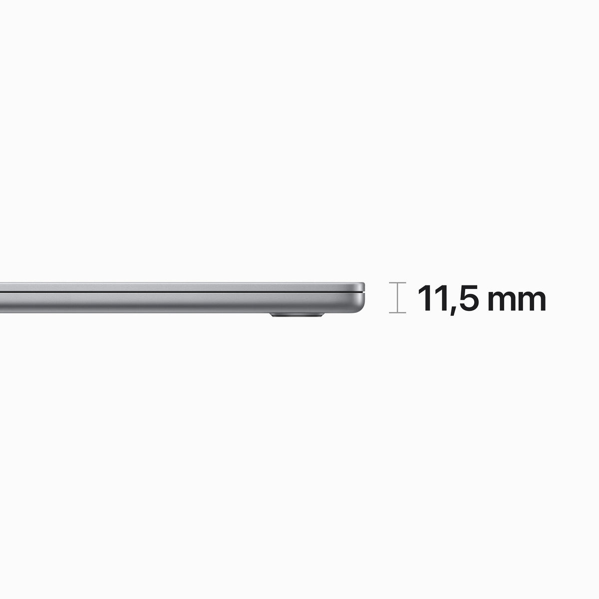 Apple MacBook Air Laptop - 38.9 cm (15.3") - Apple M2 - 16 GB RAM -  2 TB SSD - Wi-Fi 6 - macOS Ventura - Grey