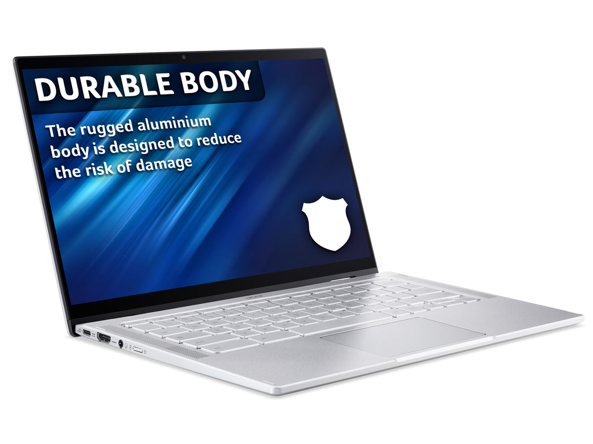 Acer Chromebook Enterprise Spin 514 - 35.6 cm (14&quot;) - Intel® Core™ i5-1130G7 - 8 GB LPDDR4x-SDRAM - 128 GB SSD - Wi-Fi 6 - ChromeOS - Silver