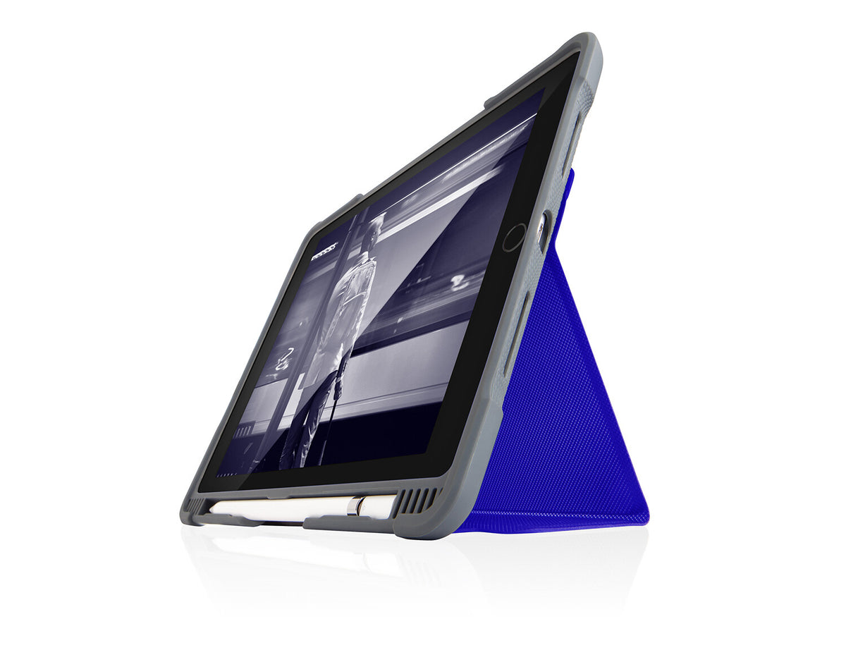 STM Dux Plus Duo Folio Case for 10.2&quot; iPad in Blue