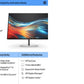 HP Series 7 Pro 24 inch WUXGA Monitor - 724pn PVC Free