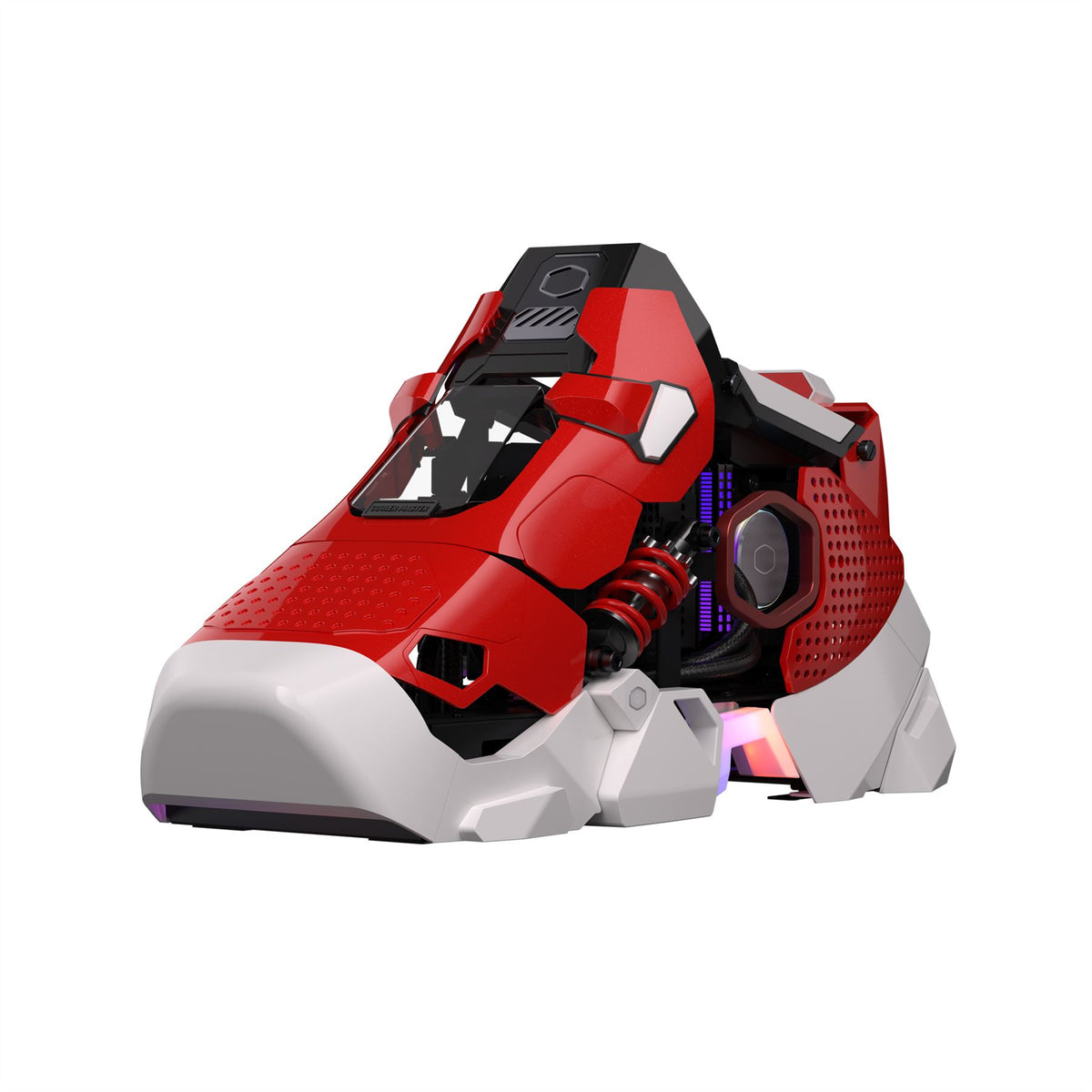 Cooler Master Sneaker X ARGB - Mini ITX Case in Red / White