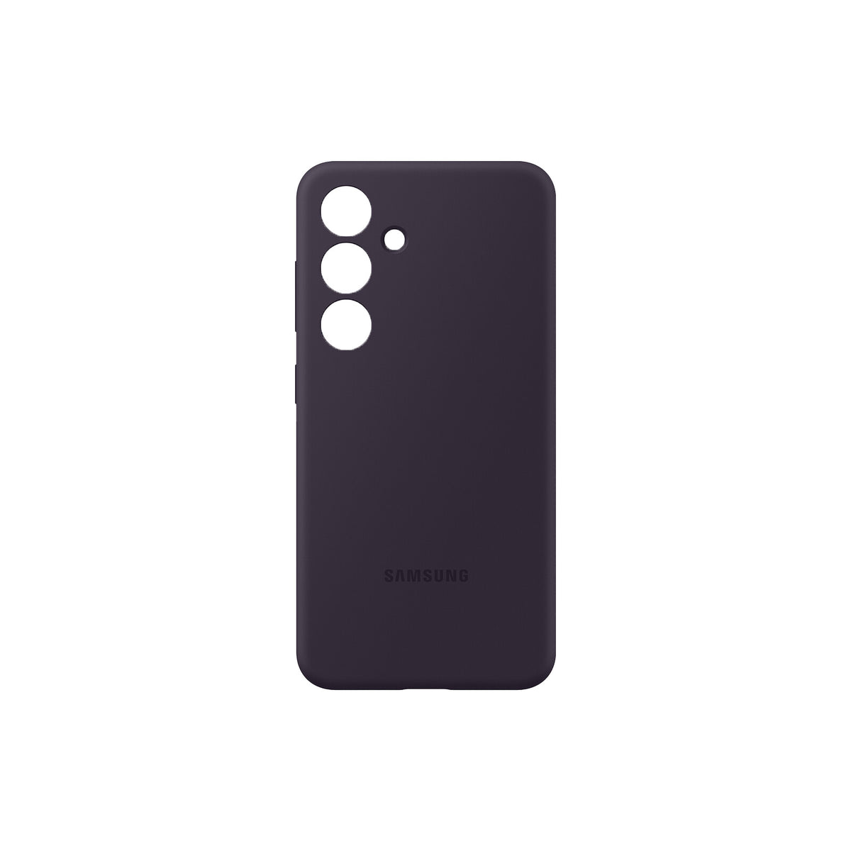 Samsung Silicone Case for Galaxy S24 in Dark Violet