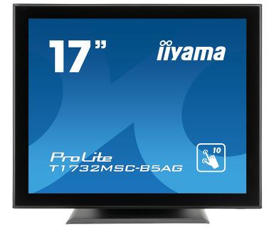 iiyama ProLite T1732MSC-B5AG Computer Monitor 43.2 cm (17") 1280 x 1024 pixels LED Touchscreen Black