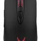 Varr VSETMPX5 Gaming Mouse and Mousepad Set - Wired USB-A Optical Backlit Mouse in Black - 3,200 DPI