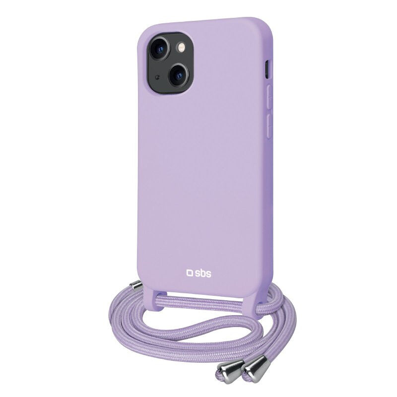 SBS Necklace mobile phone case for iPhone 13 in Violet