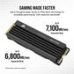 Corsair MP600 PRO LPX - PCI Express 4.0 3D TLC NAND NVMe M.2 SSD - 4 TB
