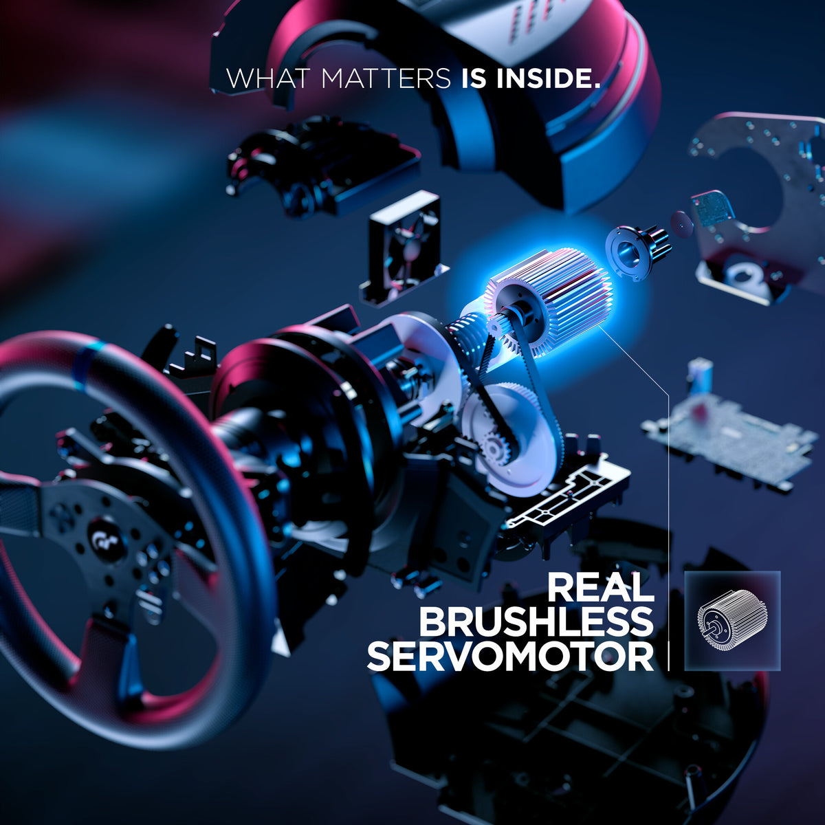 Thrustmaster T300 RS "GT Edition" - USB Wired Steering wheel + Pedals for PC / PS4