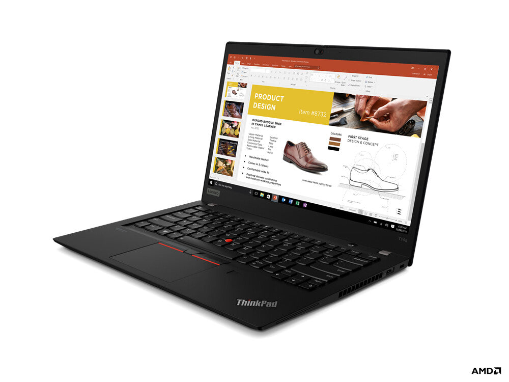 Lenovo ThinkPad T14s Laptop - 35.6 cm (14") - AMD Ryzen™ 5 PRO 4650U - 8 GB DDR4-SDRAM - 256 GB SSD - Wi-Fi 6 - Windows 11 Pro - Black