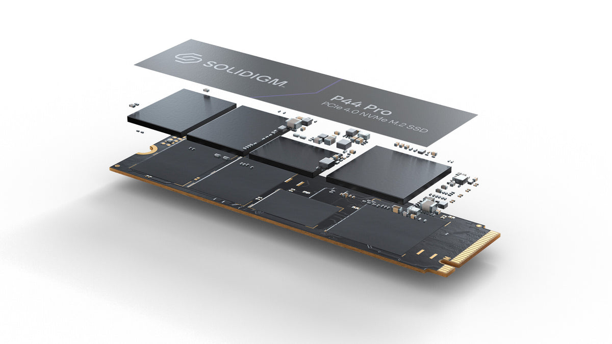 Solidigm P44 Pro - PCI Express 4.0 3D NAND NVMe M.2 SSD - 1 TB