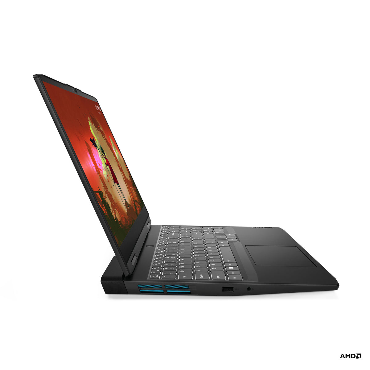 Lenovo IdeaPad Gaming 3 15ARH7 Laptop - 39.6 cm (15.6&quot;) - AMD Ryzen™ 5 6600H - 8 GB DDR5-SDRAM - 512 GB SSD - NVIDIA GeForce RTX 3050 - Wi-Fi 6 - Windows 11 Home - Grey