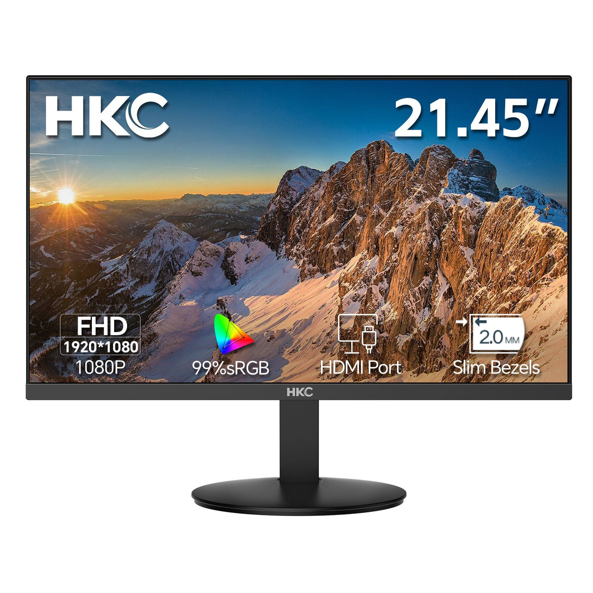 HKC V2218M 22 Monitor computer monitor 54.5 cm (21.4") 1920 x 1080 pixels Full HD