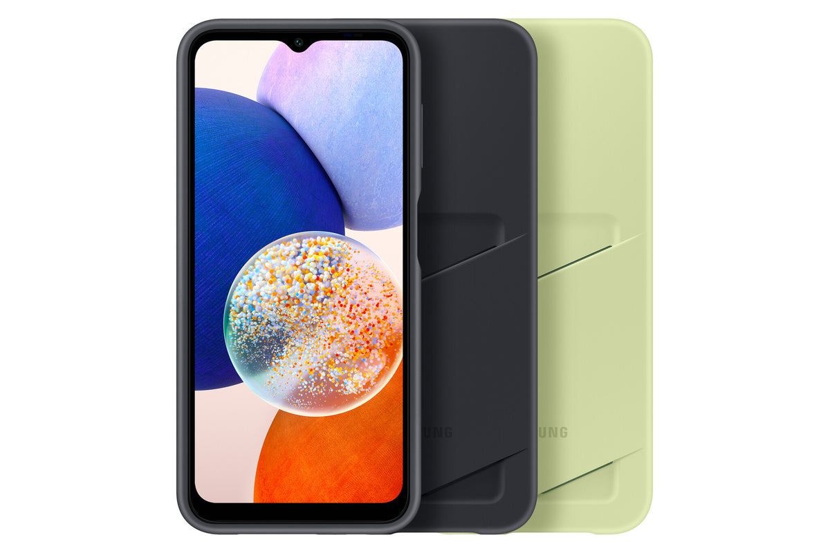 Samsung Card Slot Case for Galaxy A14 / A14 (5G) in Black
