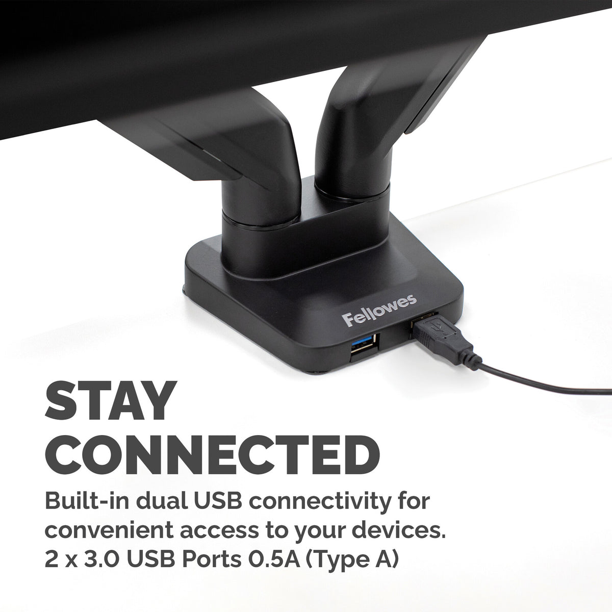 Fellowes Platinum Series 8042501 - Desk monitor mount for upto 81.3 cm (32")
