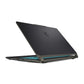 MSI Cyborg 15 Laptop - 39.6 cm (15.6") - Intel® Core™ i5-12450H - 8 GB DDR5-SDRAM - 512 GB SSD - NVIDIA GeForce RTX 2050 - Wi-Fi 6 - Windows 11 Home - Black