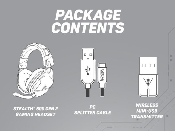 Turtle Beach Stealth 600 (2nd Gen) - USB Type-C Wired & Wireless Gaming Headset for PS4 / PS5 in White