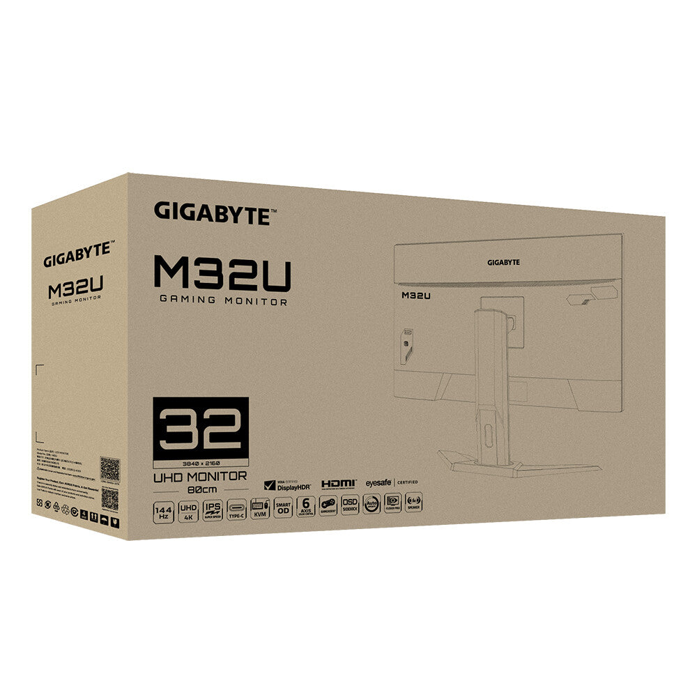 Gigabyte M32U - 80 cm (31.5") 3840 x 2160p 4K Ultra HD Monitor