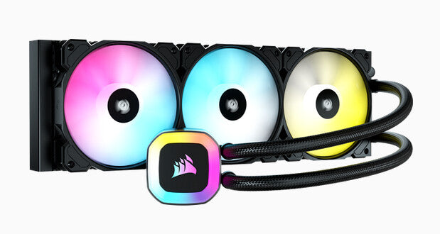 Corsair H55 RGB - All-in-one Liquid Processor Cooler in Black - 120mm