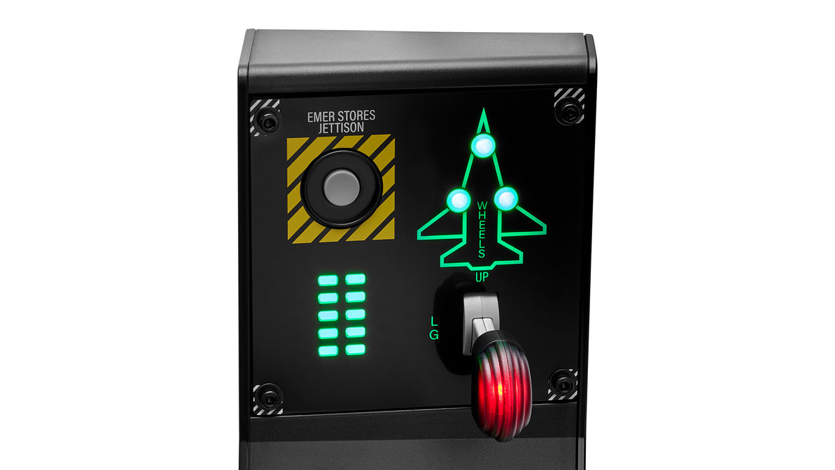 Thrustmaster Viper Panel - USB Joystick + Engine Control Lever for PC