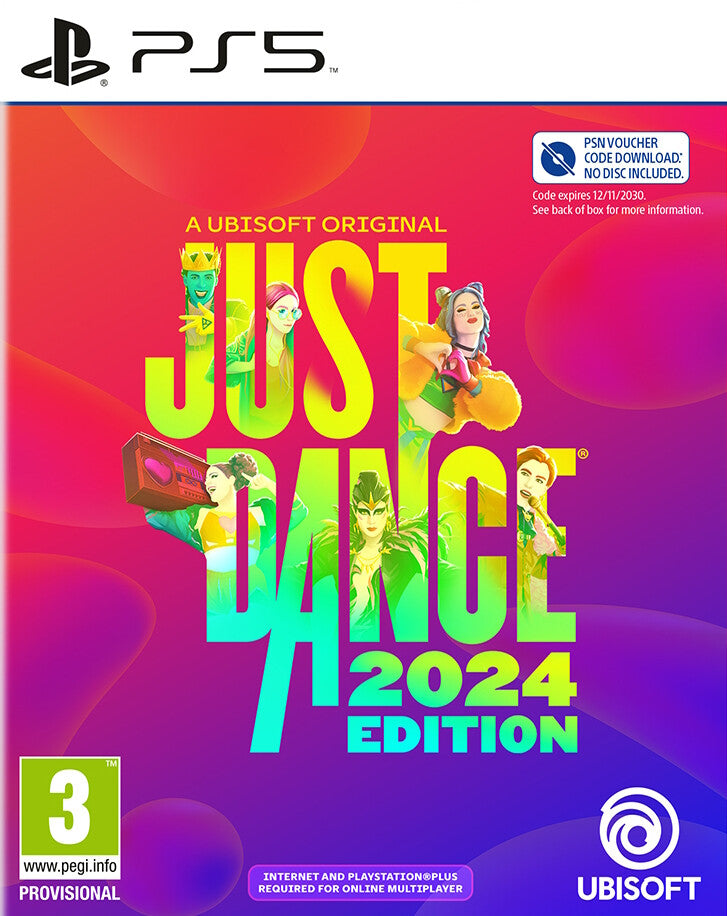 Just Dance 2024 Edition - PlayStation 5 (Code in Box)