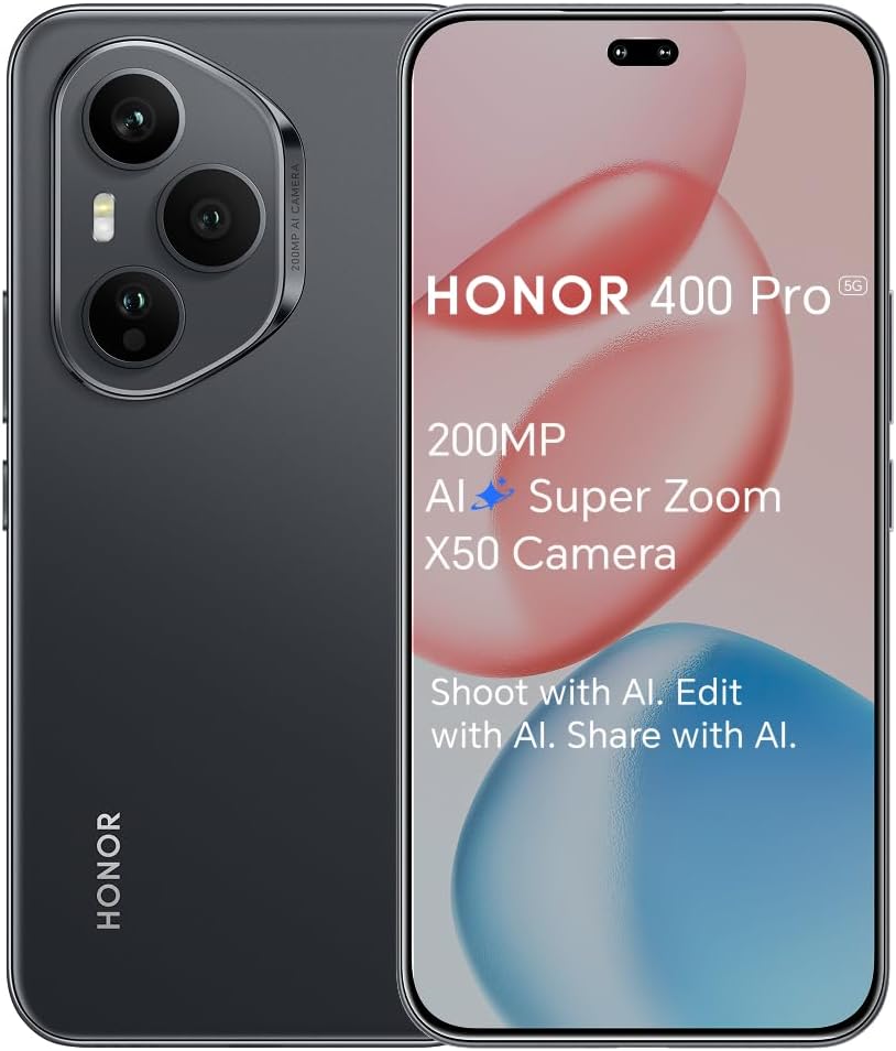 Honor 400 Pro - 512GB + 12GB - Black