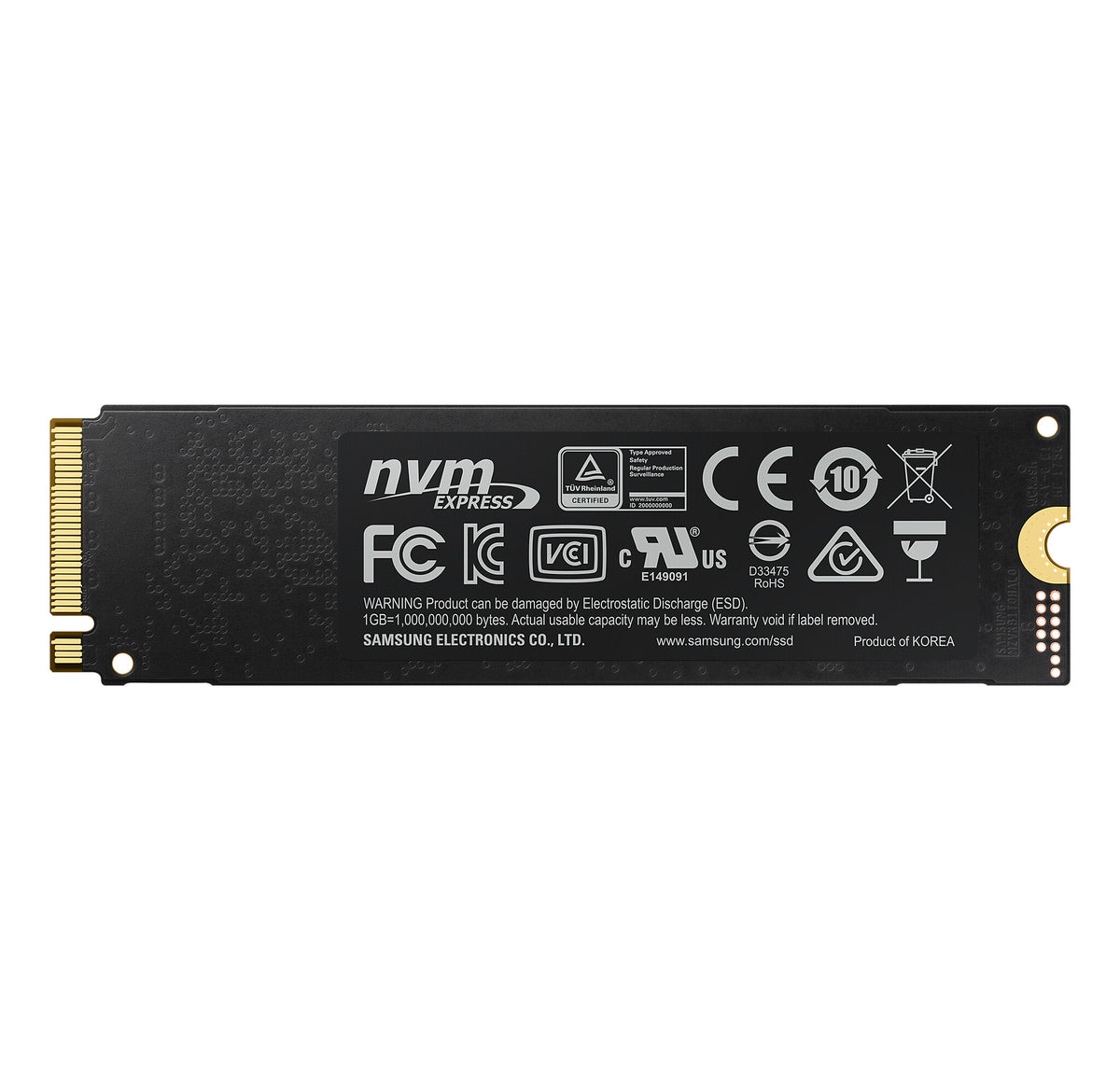 Samsung 970 EVO Plus - PCI Express 3.0 V-NAND MLC NVMe M.2 SSD - 2 TB