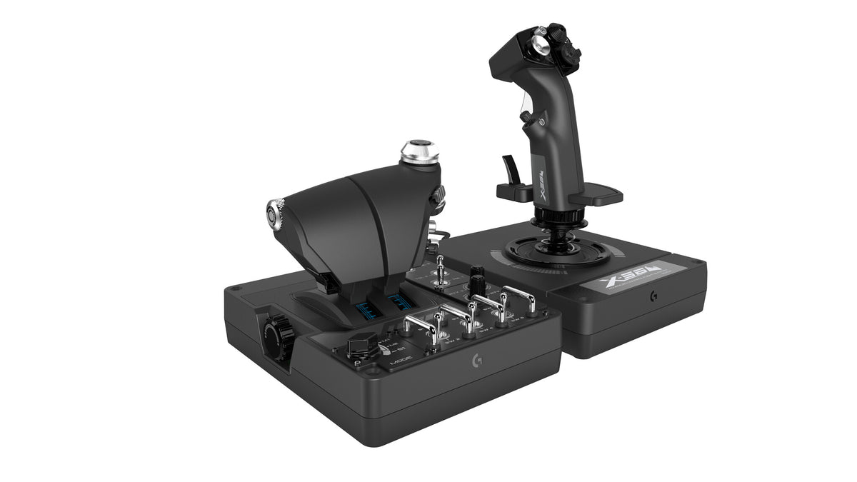 Logitech G - G X56 HOTAS RGB - Wired USB Throttle + Joystick for PC