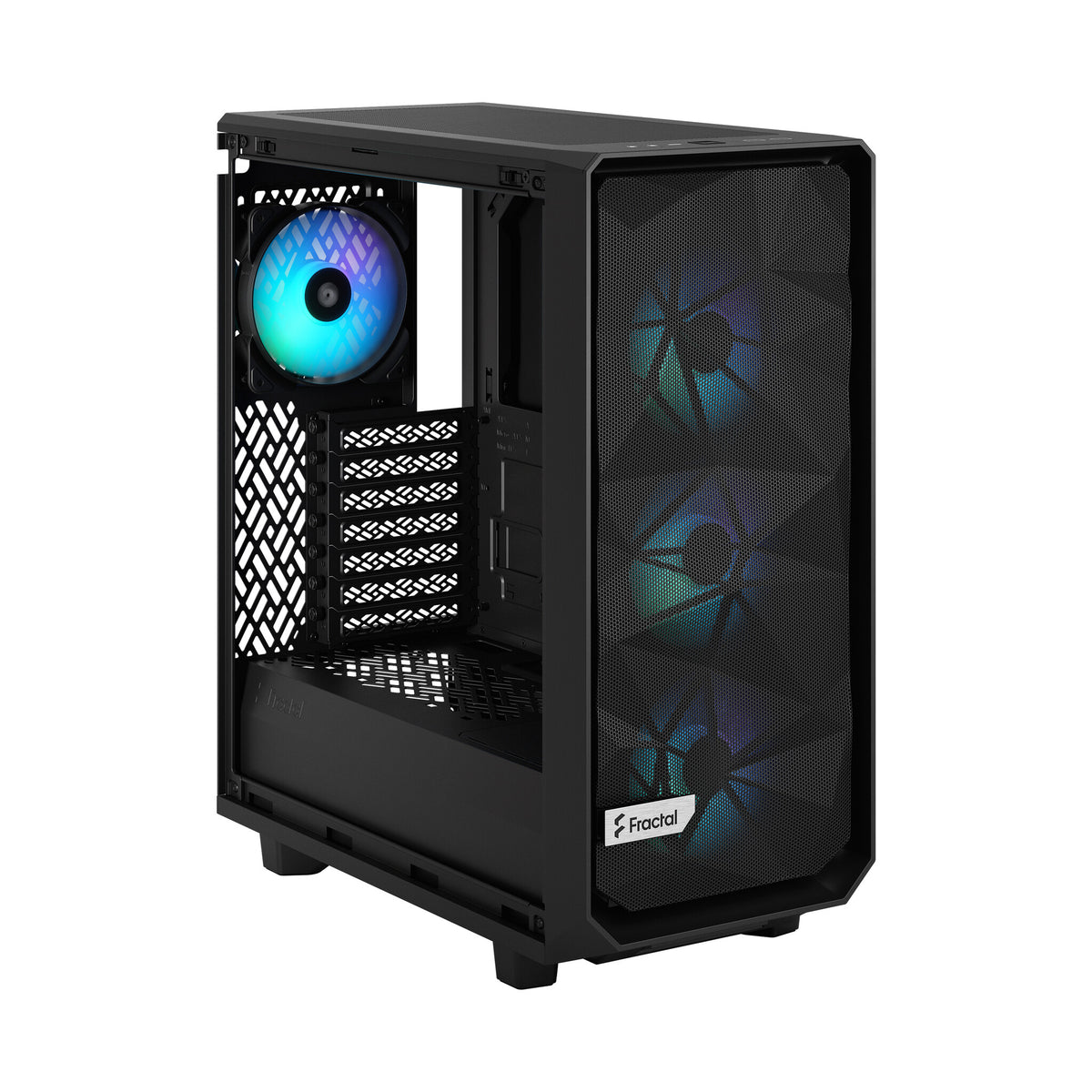 Fractal Design Meshify 2 Compact RGB - ATX Mid Tower Case in Black