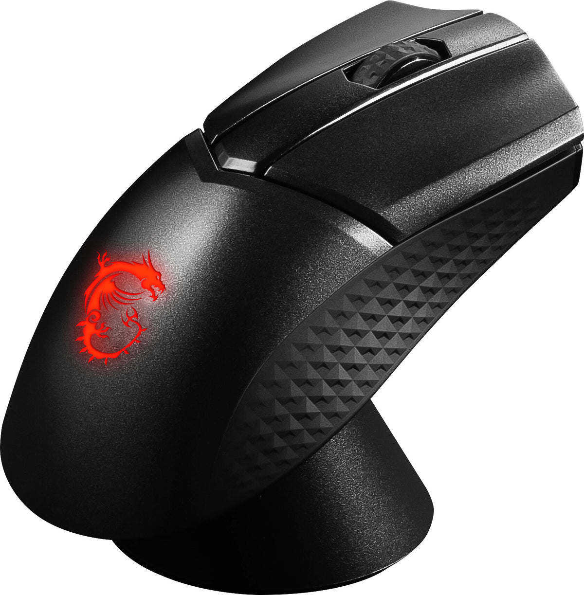 MSI CLUTCH GM31 LIGHTWEIGHT WIRELESS - RF Wireless Optical Mouse in Black - 12,000 DPI