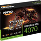Inno3D TWIN X2 OC - NVIDIA 12 GB GDDR6X GeForce RTX 4070 graphics card