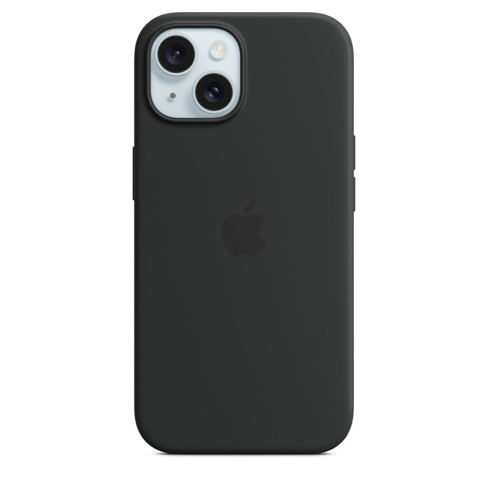 Apple MT0J3ZM/A - Silicone Case with MagSafe for iPhone 15 in Black