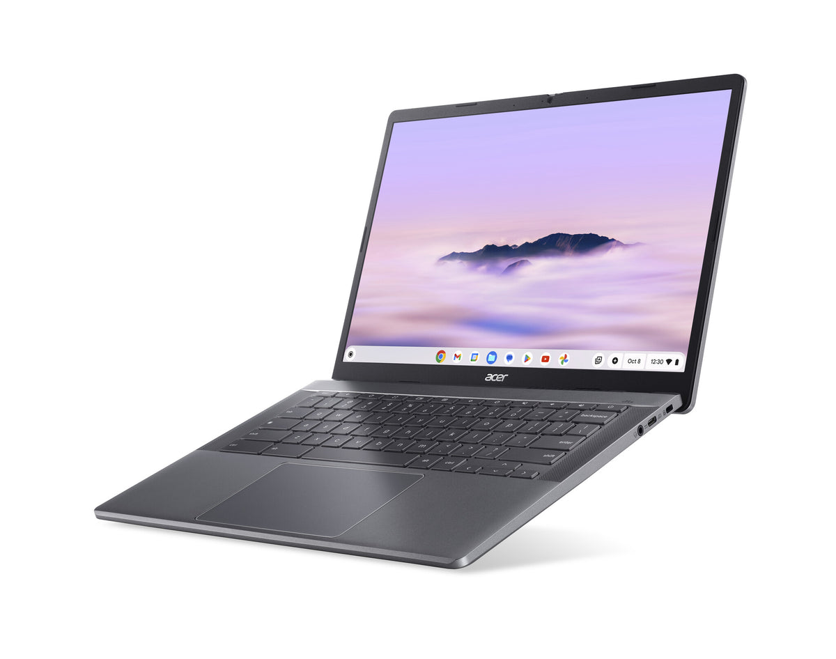 Acer Chromebook Plus 514 - 35.6 cm (14") - Touchscreen - AMD Ryzen™ 5-7520C - 8 GB LPDDR5x-SDRAM - 256 GB SSD - Wi-Fi 6E - ChromeOS - Grey