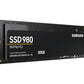 Samsung 980 - PCI Express 3.0 V-NAND NVMe M.2 SSD - 500 GB