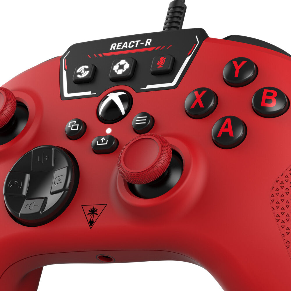 Turtle Beach REACT-R - USB Gamepad for PC / Xbox Series X|S in Red