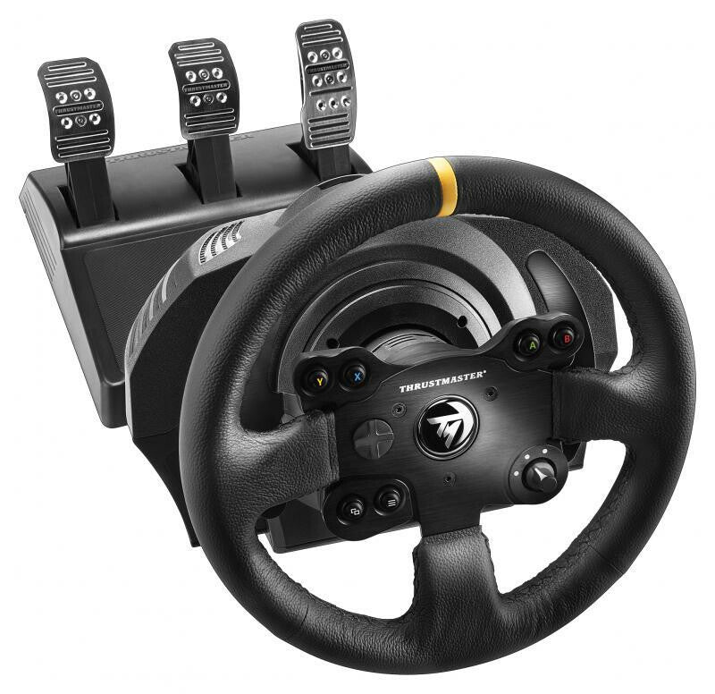 Thrustmaster TX Racing Wheel &quot;Leather Edition&quot; - Steering wheel + Pedals for PC / Xbox One