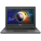 ASUS BR1100C Laptop - 29.5 cm (11.6") - Intel® Celeron® N N4500 - 4 GB DDR4-SDRAM - 128 GB SSD - Wi-Fi 6 - Windows 11 Pro Education - Grey
