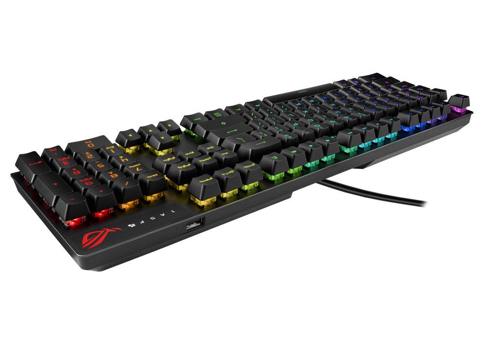 ASUS ROG Strix SCOPE RX - USB Wired RGB Mechanical Keyboard in Black (QWERTY UK)