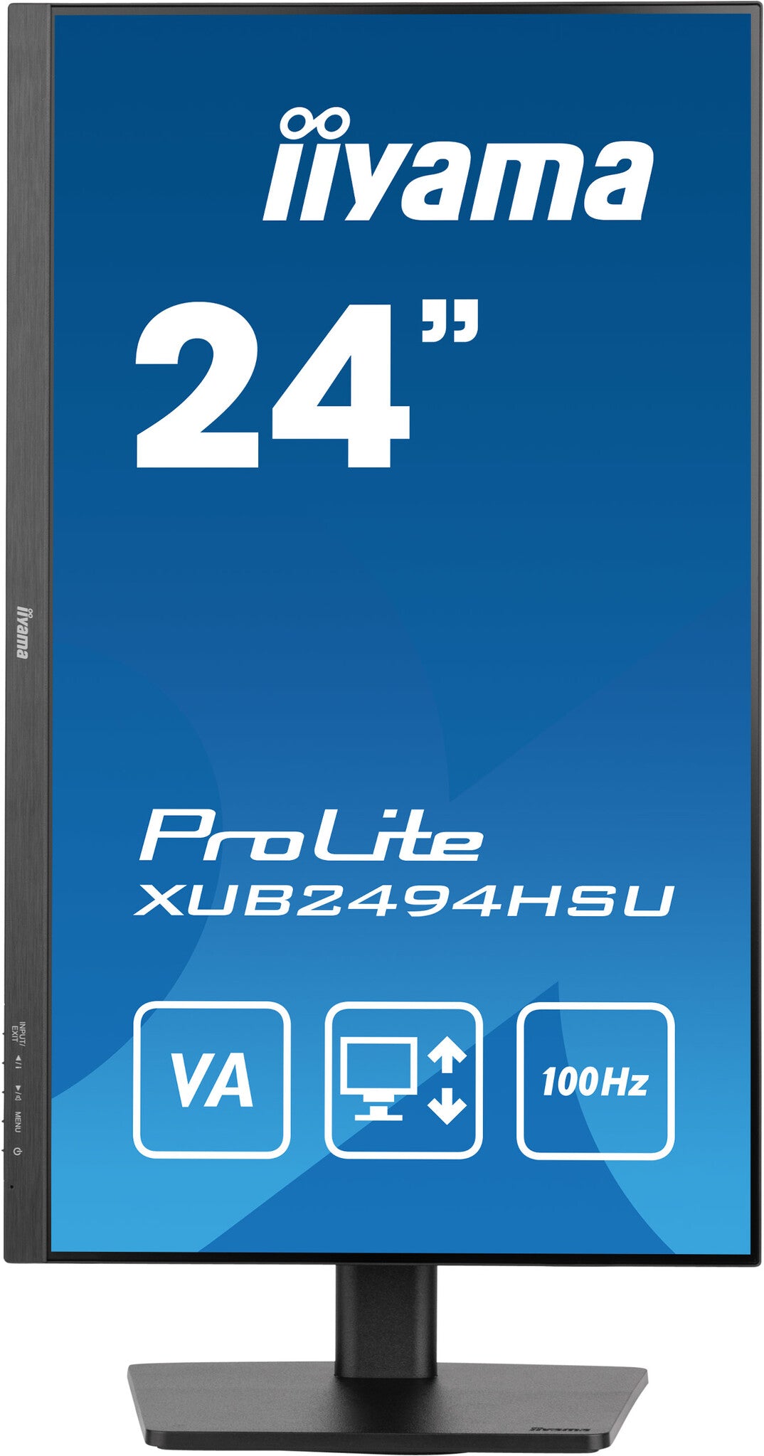 iiyama ProLite XUB2494HSU-B6 - 60.5 cm (23.8") - 1920 x 1080 pixels FHD LED Monitor