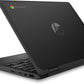HP Chromebook x360 11 G4 - Touchscreen - 29.5 cm (11.6") - Intel® Celeron® N4500 - 4 GB LPDDR4x-SDRAM - 32 GB eMMC - Wi-Fi 6 - ChromeOS - Black