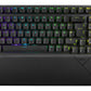 ASUS ROG Strix Scope II 96 Wireless - USB Wired + RF Wireless + Bluetooth RGB Mechanical Gaming Keyboard in Black (QWERTZ German)